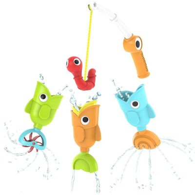Yookidoo Batch 'N' Sprinkle Fishing Set - (YO40217) Yookidoo Batch 'N' Sprinkle Fishing Set - (YO40217)