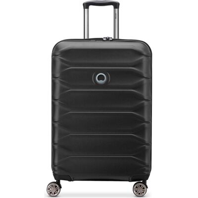 Delsey Meteor 4 Rollen Trolley 68 cm mit Dehnfalte, Koffer, Schwarz Delsey Meteor 4 Rollen Trolley 68 cm mit Dehnfalte, Koffer, Schwarz