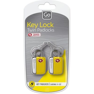 Go Travel Gepäckzubehör Kofferschlösser TSA Set 2 tlg., Reisezubehör, Gelb Go Travel Gepäckzubehör Kofferschlösser TSA Set 2 tlg., Reisezubehör, Gelb
