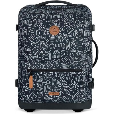 Cabaia Rucksack-Trolley Soft Suitcase Small, Koffer, Mehrfarbig, Schwarz Cabaia Rucksack-Trolley Soft Suitcase Small, Koffer, Mehrfarbig, Schwarz