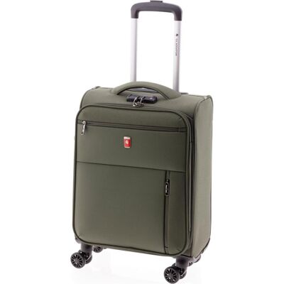 Gladiator 3700 4 Rollen Kabinentrolley 55 cm mit Dehnfalte, Koffer, Grün Gladiator 3700 4 Rollen Kabinentrolley 55 cm mit Dehnfalte, Koffer, Grün