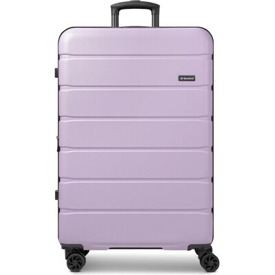 Saxoline Miami 4 Rollen Trolley L 75 cm mit Dehnfalte, Koffer, Violett Saxoline Miami 4 Rollen Trolley L 75 cm mit Dehnfalte, Koffer, Violett