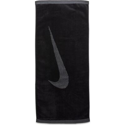 Nike Fundamental Towel Black/Grey M, Reisehandtuch, Grau, Schwarz Nike Fundamental Towel Black/Grey M, Reisehandtuch, Grau, Schwarz