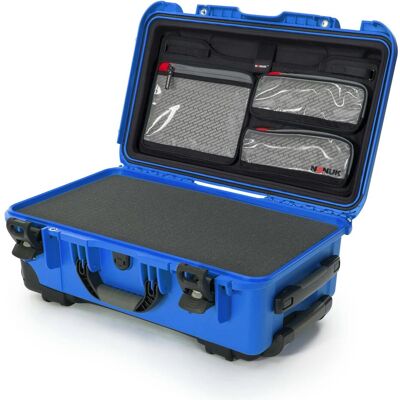 Nanuk Custodia Protettiva Impermeabile Leggera Serie 935 con Ruote, Koffer, Blau Nanuk Custodia Protettiva Impermeabile Leggera Serie 935 con Ruote, Koffer, Blau