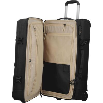 Jump Dunaa 2 Rollen Reisetasche 67 cm, Koffer, Schwarz Jump Dunaa 2 Rollen Reisetasche 67 cm, Koffer, Schwarz
