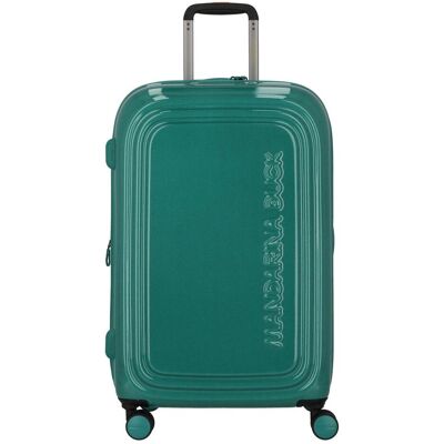 Mandarina Duck Logoduck + Glitter 4 Rollen Trolley 69 cm, Koffer, Grün Mandarina Duck Logoduck + Glitter 4 Rollen Trolley 69 cm, Koffer, Grün