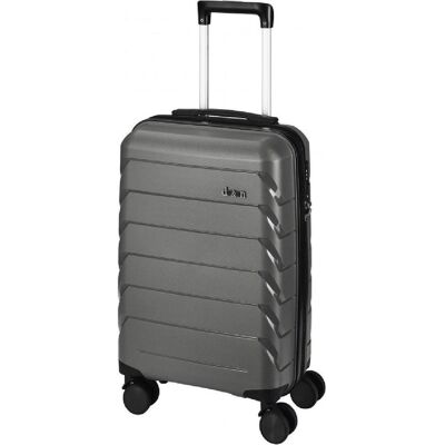 D&N Travel Line 4100 4 Rollen Trolley M 64 cm, Koffer, Grau D&N Travel Line 4100 4 Rollen Trolley M 64 cm, Koffer, Grau