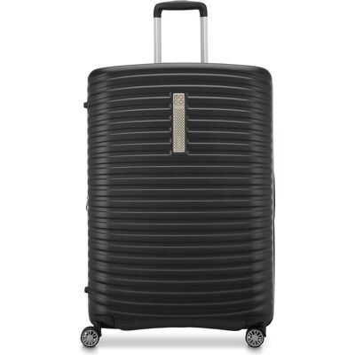 Modo by Roncato Vega 4 Rollen Trolley 78 cm mit Dehnfalte, Koffer, Schwarz Modo by Roncato Vega 4 Rollen Trolley 78 cm mit Dehnfalte, Koffer, Schwarz