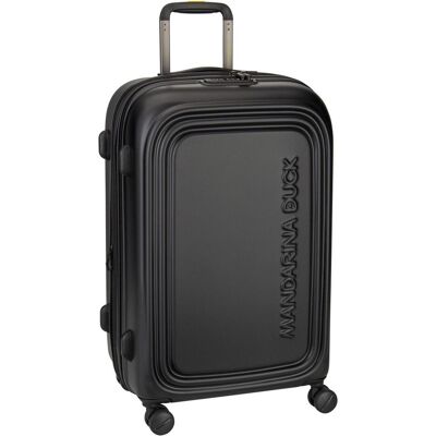 Mandarina Duck Logoduck 4-Rollen Trolley 69 cm, Koffer, Schwarz Mandarina Duck Logoduck 4-Rollen Trolley 69 cm, Koffer, Schwarz
