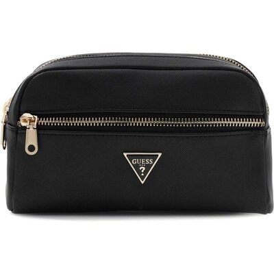 Guess Double Zip Organizer, Necessaire, Schwarz Guess Double Zip Organizer, Necessaire, Schwarz