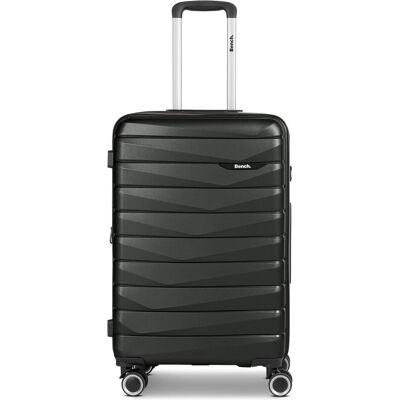 Bench Paris 4 Rollen Trolley M 66 cm mit Dehnfalte, Koffer, Schwarz Bench Paris 4 Rollen Trolley M 66 cm mit Dehnfalte, Koffer, Schwarz