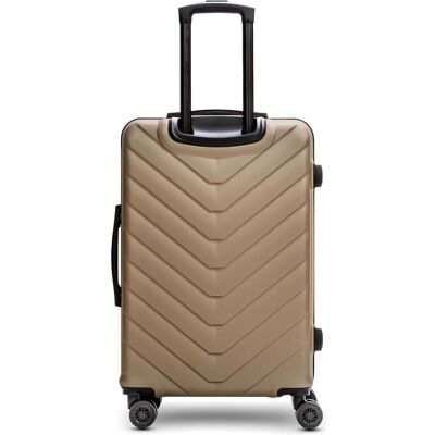 Redolz Essentials 07 3-SET 4 Rollen Kofferset 3-teilig, Koffer, Beige Redolz Essentials 07 3-SET 4 Rollen Kofferset 3-teilig, Koffer, Beige