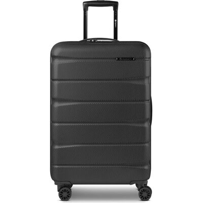 Franky Munich 4.0 4-Rollen Trolley M 66 cm mit Dehnfalte, Koffer, Schwarz Franky Munich 4.0 4-Rollen Trolley M 66 cm mit Dehnfalte, Koffer, Schwarz