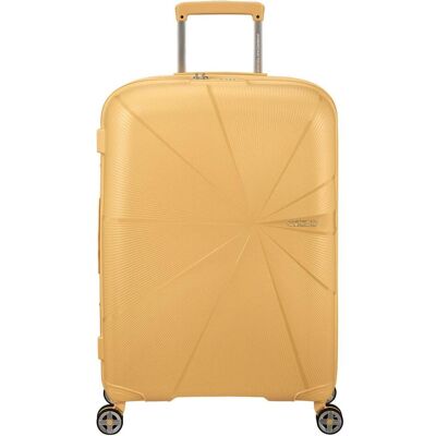 American Tourister Starvibe 4 Rollen Trolley 67 cm mit Dehnfalte, Koffer, Gelb American Tourister Starvibe 4 Rollen Trolley 67 cm mit Dehnfalte, Koffer, Gelb