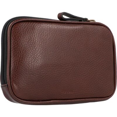 Fossil Reiseetui Leder Set 3tlg., Reisezubehör, Braun Fossil Reiseetui Leder Set 3tlg., Reisezubehör, Braun