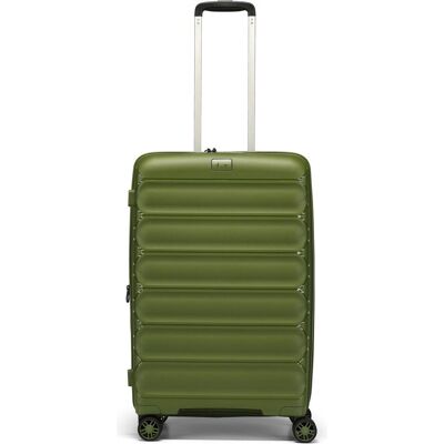 D&N Travel Line 4700 4 Rollen Trolley 68 cm mit Dehnfalte, Koffer, Grün D&N Travel Line 4700 4 Rollen Trolley 68 cm mit Dehnfalte, Koffer, Grün