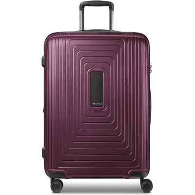 Redolz Essentials 14 4-Rollen Trolley 65 cm mit Dehnfalte, Koffer, Violett Redolz Essentials 14 4-Rollen Trolley 65 cm mit Dehnfalte, Koffer, Violett