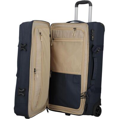 Jump Dunaa 2 Rollen Reisetasche 67 cm, Koffer, Blau Jump Dunaa 2 Rollen Reisetasche 67 cm, Koffer, Blau
