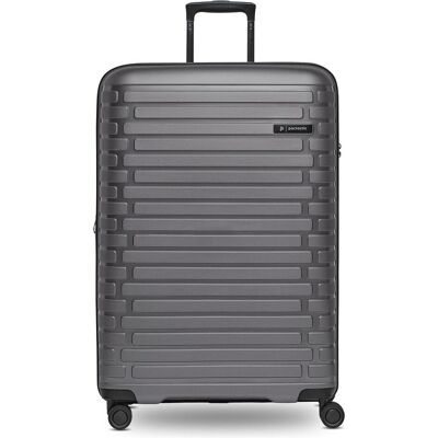 Pactastic Collection 04 THE LARGE + 4 Rollen Trolley L 75 cm mit Dehnfalte, Koffer, Grau Pactastic Collection 04 THE LARGE + 4 Rollen Trolley L 75 cm mit Dehnfalte, Koffer, Grau