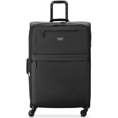 Delsey Maubert 2.0 4 Rollen Trolley 79 cm mit Dehnfalte, Koffer, Schwarz Delsey Maubert 2.0 4 Rollen Trolley 79 cm mit Dehnfalte, Koffer, Schwarz