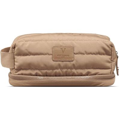 Vittiorio - Kulturbeutel für Herren - Kaffee, Necessaire, Braun Vittiorio - Kulturbeutel für Herren - Kaffee, Necessaire, Braun
