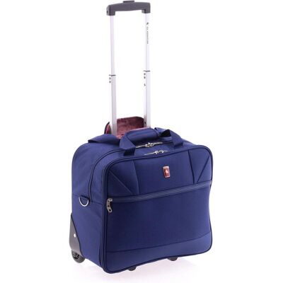 Gladiator 2100 2 Rollen Pilotentrolley 36 cm Laptopfach, Koffer, Blau Gladiator 2100 2 Rollen Pilotentrolley 36 cm Laptopfach, Koffer, Blau