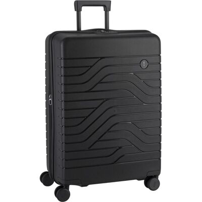 Brics Ulisse B1Y - Erweiterbarer Trolley Spinner Medium, Koffer, Schwarz Brics Ulisse B1Y - Erweiterbarer Trolley Spinner Medium, Koffer, Schwarz