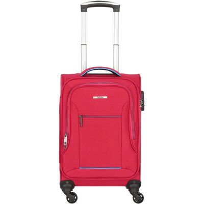 Nowi Sevilla 4 Rollen Kabinentrolley 55 cm, Koffer, Rot Nowi Sevilla 4 Rollen Kabinentrolley 55 cm, Koffer, Rot