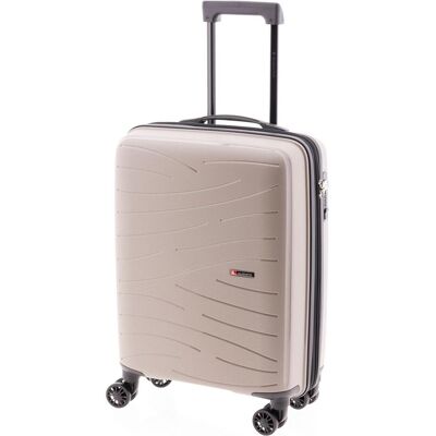 Gladiator 1700 4 Rollen Kabinentrolley 55 cm mit Dehnfalte, Koffer, Beige Gladiator 1700 4 Rollen Kabinentrolley 55 cm mit Dehnfalte, Koffer, Beige