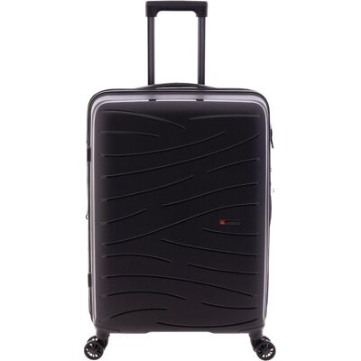 Gladiator 1700 4 Rollen Trolley 68 cm mit Dehnfalte, Koffer, Schwarz Gladiator 1700 4 Rollen Trolley 68 cm mit Dehnfalte, Koffer, Schwarz
