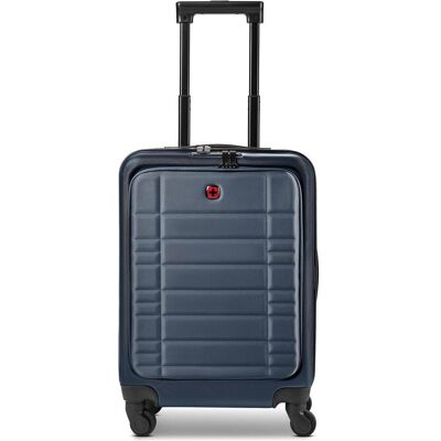 Wenger Amplar Evo 4 Rollen Kabinentrolley S 53 cm Laptopfach, Koffer, Blau Wenger Amplar Evo 4 Rollen Kabinentrolley S 53 cm Laptopfach, Koffer, Blau