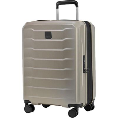 Stratic Phoenix 4 Rollen Kabinentrolley 55 cm mit Dehnfalte, Koffer, Beige Stratic Phoenix 4 Rollen Kabinentrolley 55 cm mit Dehnfalte, Koffer, Beige