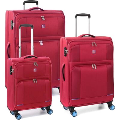 Modo by Roncato Star 2.0 4 Rollen Kofferset 3-teilig, Koffer, Rot Modo by Roncato Star 2.0 4 Rollen Kofferset 3-teilig, Koffer, Rot