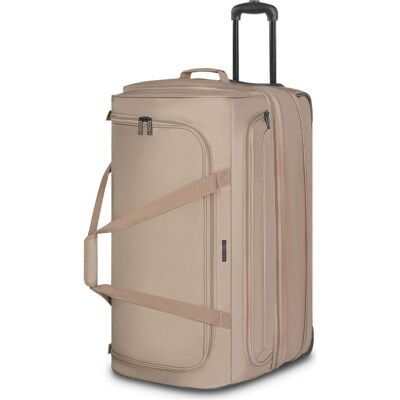 Redolz Duffle Essentials 2 Rollen Reisetasche 70 cm mit Dehnfalte, Koffer, Beige Redolz Duffle Essentials 2 Rollen Reisetasche 70 cm mit Dehnfalte, Koffer, Beige