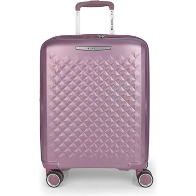 Gabol Queens 4 Rollen Kabinentrolley S 54 cm mit Dehnfalte, Koffer, Violett Gabol Queens 4 Rollen Kabinentrolley S 54 cm mit Dehnfalte, Koffer, Violett