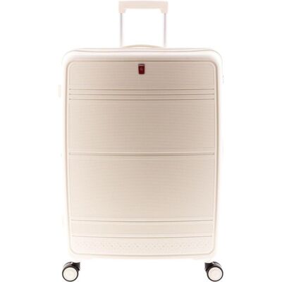 Gladiator 3500 4 Rollen Trolley 75 cm mit Dehnfalte, Koffer, Weiss Gladiator 3500 4 Rollen Trolley 75 cm mit Dehnfalte, Koffer, Weiss