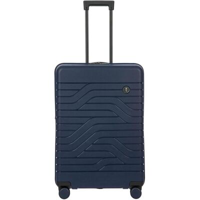 Brics Ulisse B1Y - Erweiterbarer Trolley Spinner Medium, Koffer, Blau Brics Ulisse B1Y - Erweiterbarer Trolley Spinner Medium, Koffer, Blau