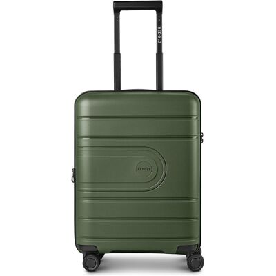 Redolz Essentials 11 4 Rollen Kabinentrolley 55 cm mit Dehnfalte, Koffer, Grün Redolz Essentials 11 4 Rollen Kabinentrolley 55 cm mit Dehnfalte, Koffer, Grün