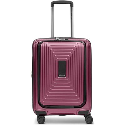 Redolz Essentials 14 4-Rollen Kabinentrolley 55 cm Laptopfach mit Dehnfalte, Koffer, Violett Redolz Essentials 14 4-Rollen Kabinentrolley 55 cm Laptopfach mit Dehnfalte, Koffer, Violett