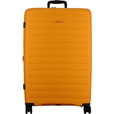 Jump Striper 4 Rollen Trolley 77 cm mit Dehnfalte, Koffer, Gelb Jump Striper 4 Rollen Trolley 77 cm mit Dehnfalte, Koffer, Gelb