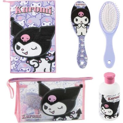 Cerdá Hello Kitty Kuromi toiletries bag set, Necessaire Cerdá Hello Kitty Kuromi toiletries bag set, Necessaire