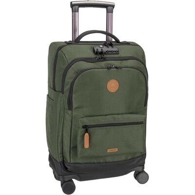 Cabaia Trolley Soft Suitcase 4 Wheels Small, Koffer, Grün Cabaia Trolley Soft Suitcase 4 Wheels Small, Koffer, Grün