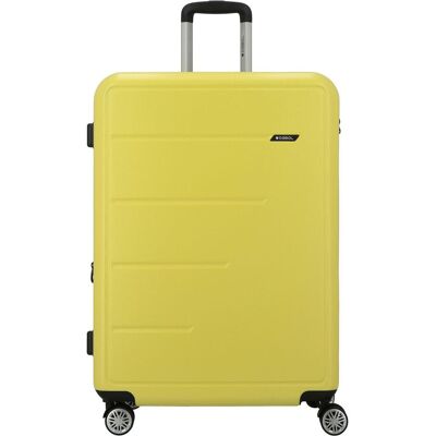 Gabol Future Plus 4 Rollen Trolley 74 cm mit Dehnfalte, Koffer, Gelb Gabol Future Plus 4 Rollen Trolley 74 cm mit Dehnfalte, Koffer, Gelb