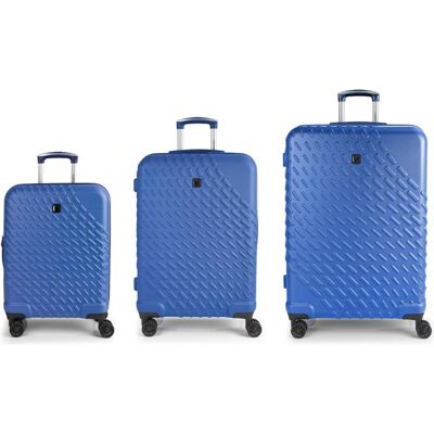 Gabol Journey 4 Rollen Kofferset 3-teilig, Koffer, Blau Gabol Journey 4 Rollen Kofferset 3-teilig, Koffer, Blau