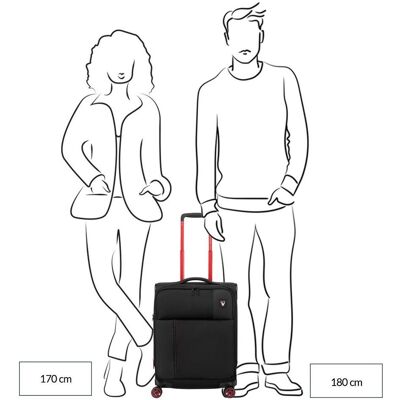 Roncato Carrello per Cabina Mobile, Koffer, Grau Roncato Carrello per Cabina Mobile, Koffer, Grau