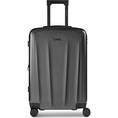Police New York 4 Rollen Trolley M 62 cm mit Dehnfalte, Koffer, Schwarz Police New York 4 Rollen Trolley M 62 cm mit Dehnfalte, Koffer, Schwarz