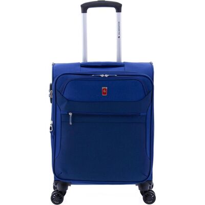 Gladiator 2000 4 Rollen Kabinentrolley 55 cm mit Dehnfalte, Koffer, Blau Gladiator 2000 4 Rollen Kabinentrolley 55 cm mit Dehnfalte, Koffer, Blau