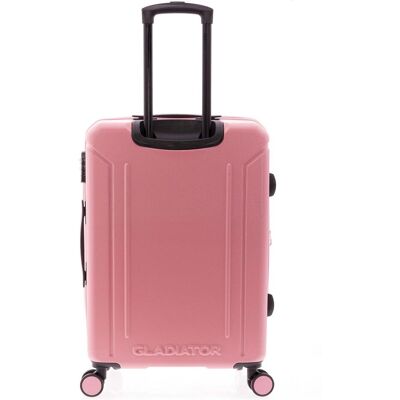 Gladiator 2900 4 Rollen Trolley M 67 cm mit Dehnfalte, Koffer, Rosa Gladiator 2900 4 Rollen Trolley M 67 cm mit Dehnfalte, Koffer, Rosa