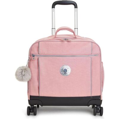 Kipling New Storia School Bag mit Rädern, 25 Liter, 13 Zoll Laptop -Fach - Brautrose, Koffer, Rosa Kipling New Storia School Bag mit Rädern, 25 Liter, 13 Zoll Laptop -Fach - Brautrose, Koffer, Rosa