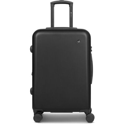 Bugatti Valencia 2.0 4 Rollen Trolley M 65 cm mit Dehnfalte, Koffer, Schwarz Bugatti Valencia 2.0 4 Rollen Trolley M 65 cm mit Dehnfalte, Koffer, Schwarz